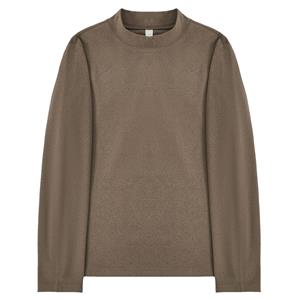 Half high collar German velvet bottom sweater